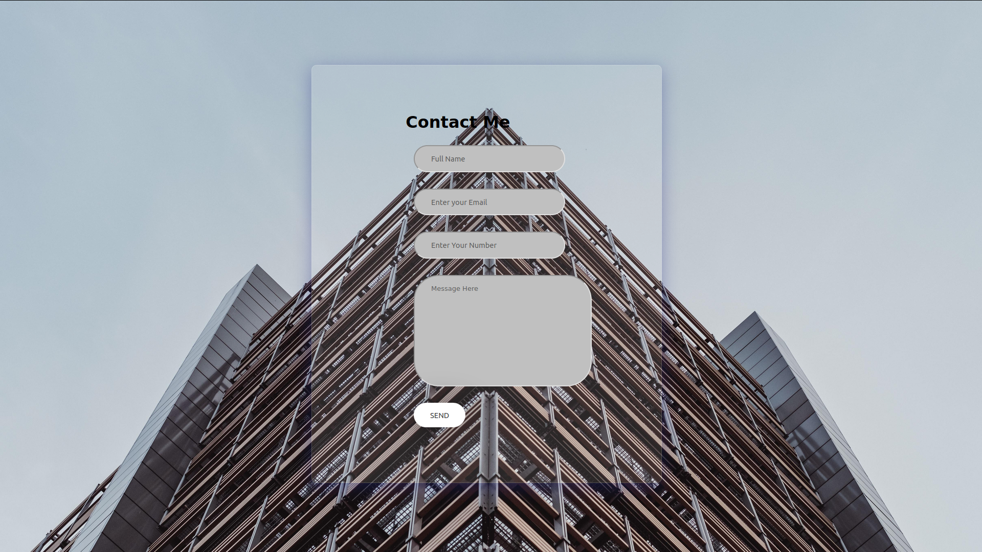 a picture of a contact page